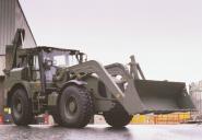 JCB Fastrack with backhoe HMEE "EU Military"