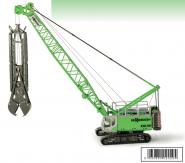 SENNEBOGEN crane 690HD with cable grab
