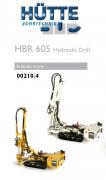 HÜTTE Hydraulic Drill Rig HBR605, white