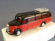 MERCEDES BENZ Bus O3500, rot-schwarz, Baujahr 1949